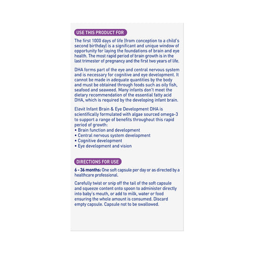 Elevit infant Brain & Eye Development DHA