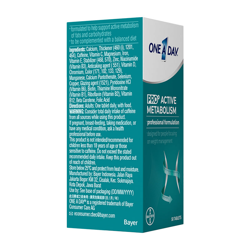 One A Day Womens Active Metabolism