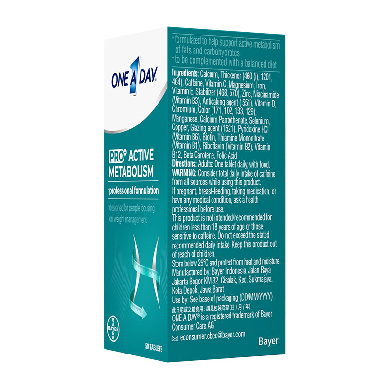 One A Day Womens Active Metabolism