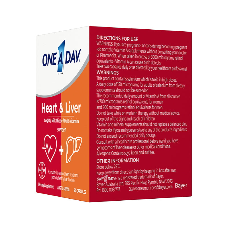 One A Day Heart & Liver
